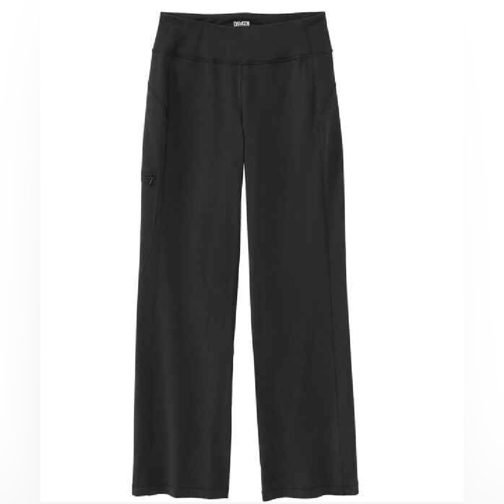 Duluth Trading Co Women's NoGA Classic Relaxed Leg Pants Black XL x29
